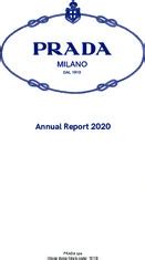 annual report prada group